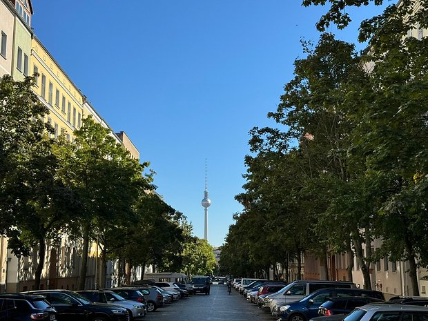 Testfoto mit dem iPhone 15 Pro Max, aufgenommen in Berlin