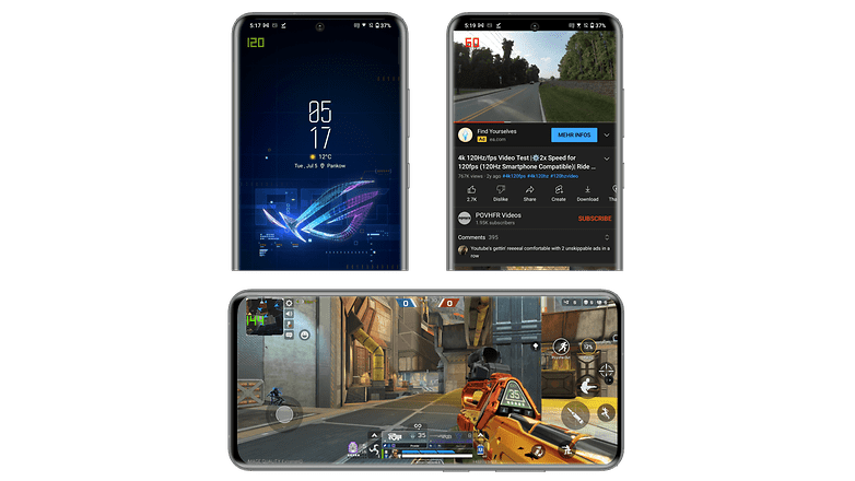 Asus ROG Phone 6 Pro ecran taux de rafraichissement