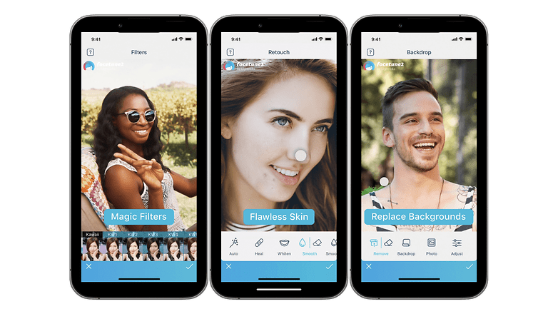 Facetune Screenshots: beste iOS-Apps 2023