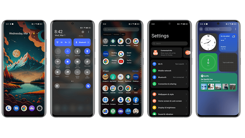 Realme GT3 Realme UI 4 screenshots