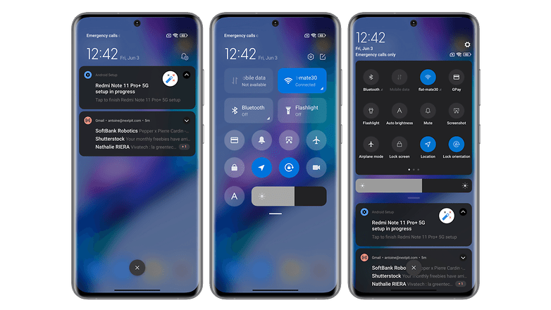 Xiaomi MIUI 13 Control Center