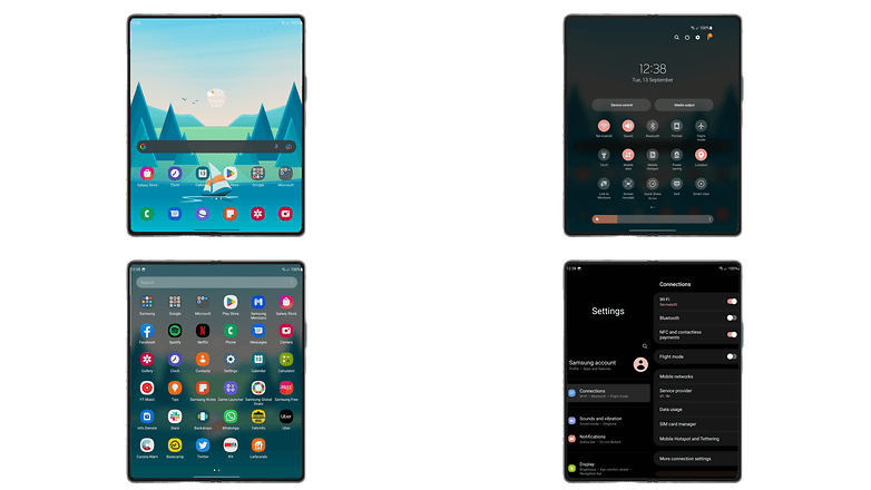 Samsung Galaxy Z Fold 4 Screenshots