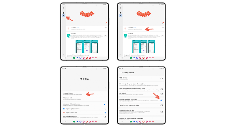 Samsung Galaxy Z Fold 5 Screenshot