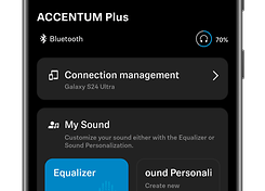 sennheiser accentum plus wireless review smart control app