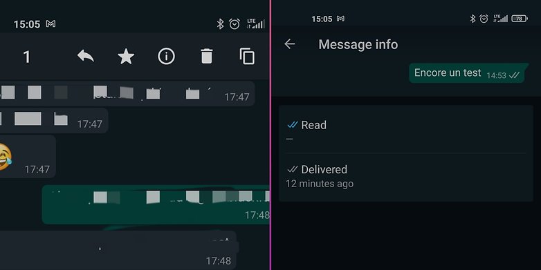 What do WhatsApp check marks mean?