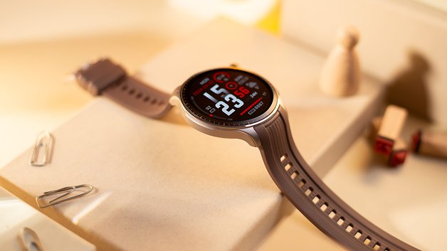 With the strap, the Amazfit Balance weighs 53 grams.