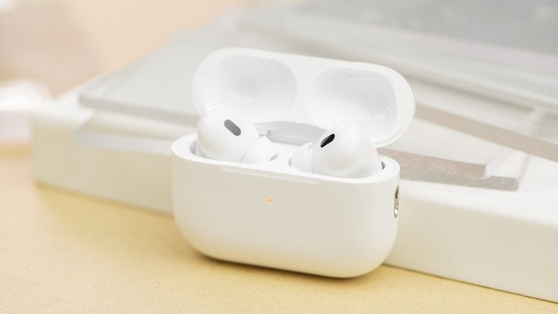 Storing the AirPods Pro 2 in their case is not the most intuitive experience. AirPods Pro 2 case