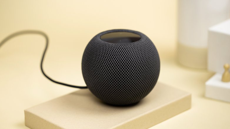 HomePod mini on the table