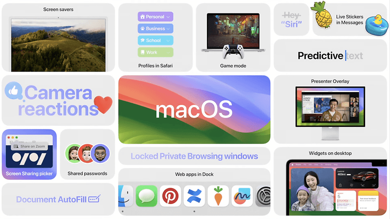 přehled macOS