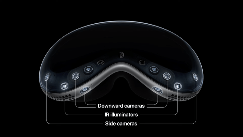 Apple Vision Pro cameras and sensors