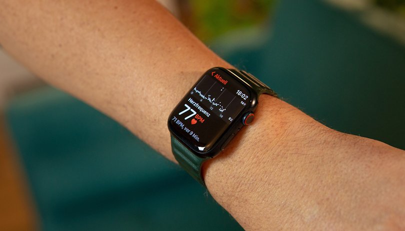 NextPit Apple Watch 7 pulzusszám