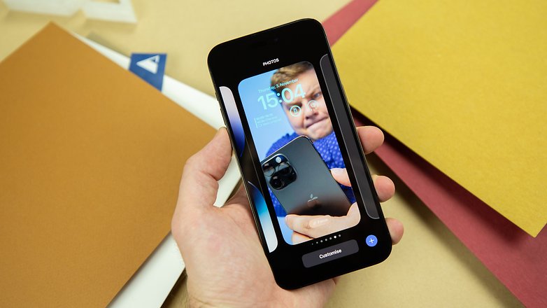 Sperrbildschirm unter iOS 16