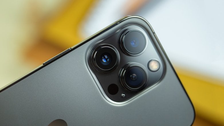 Die Kamera des iPhone 13 Pro.