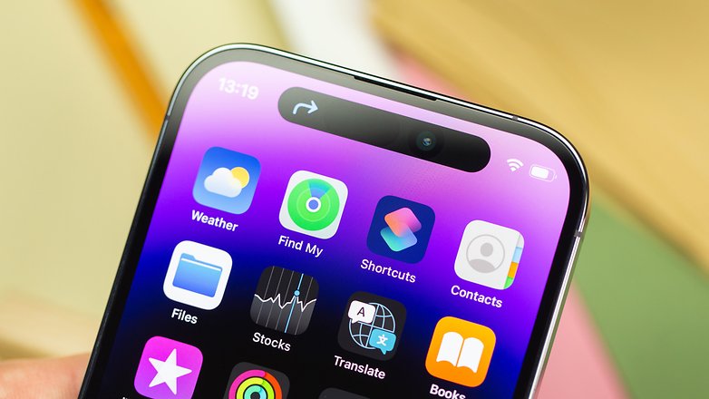 La Dynamic Island de l'iPhone 14 Pro