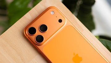 Apple iPhone 17 Pro Max in orange