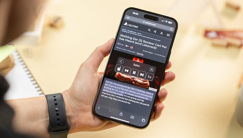 Průvodce čtením textu pro Apple iPhone