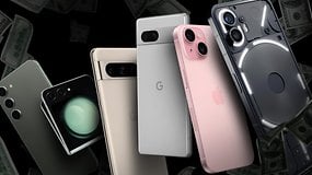 Smartphone aligned: Samsung Galaxy S23, Galaxy Z Flip 5, Google Pixel 8 Pro, Google Pixel 7a, Apple iPhone 15, Nothing Phone (2)
