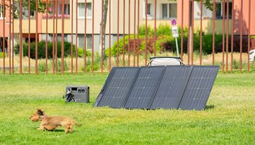 Ecoflow bifaziales 220-W-Solarpanel im Test: Balkonkraftwerk zum Mitnehmen