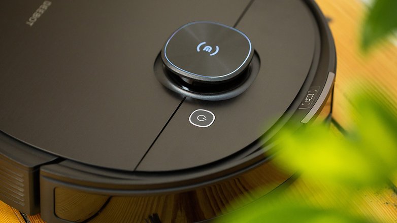 Ecovacs Deebot T9 AIVI Nahaufnahme von schräg oben