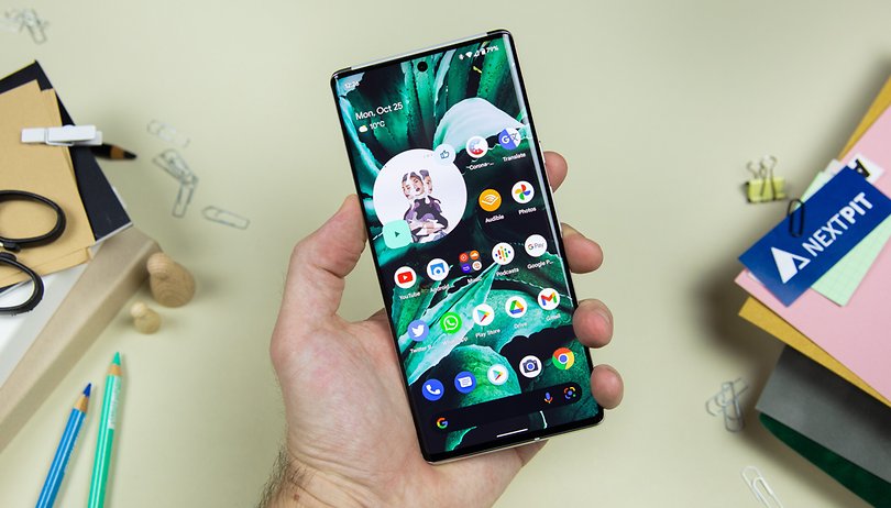 NextPit Google Pixel 6 Pro kijelző