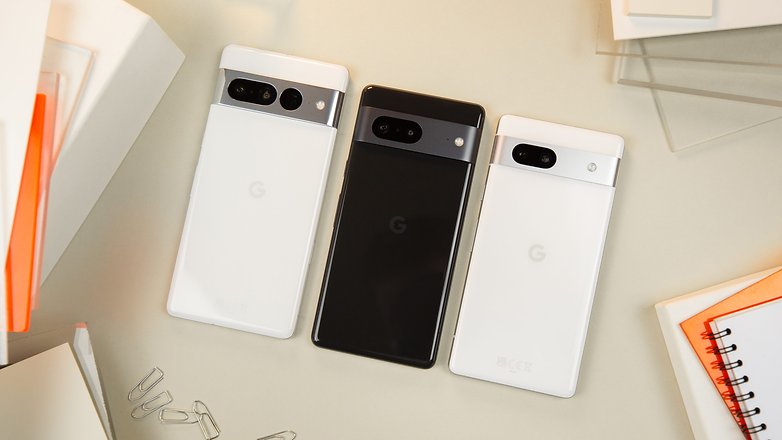 Das Google Pixel 7, 7a und Pixel 7 Pro