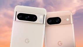 Google Pixel 8 Pro (left) and Pixel 8