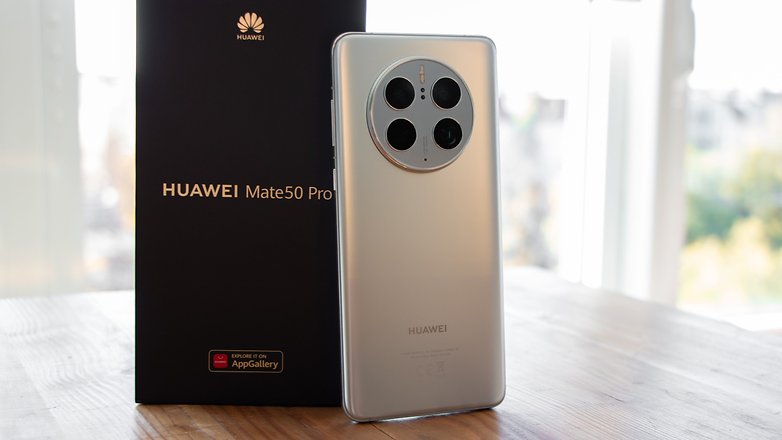 Wir sehen das Huawei Mate 50 Pro.