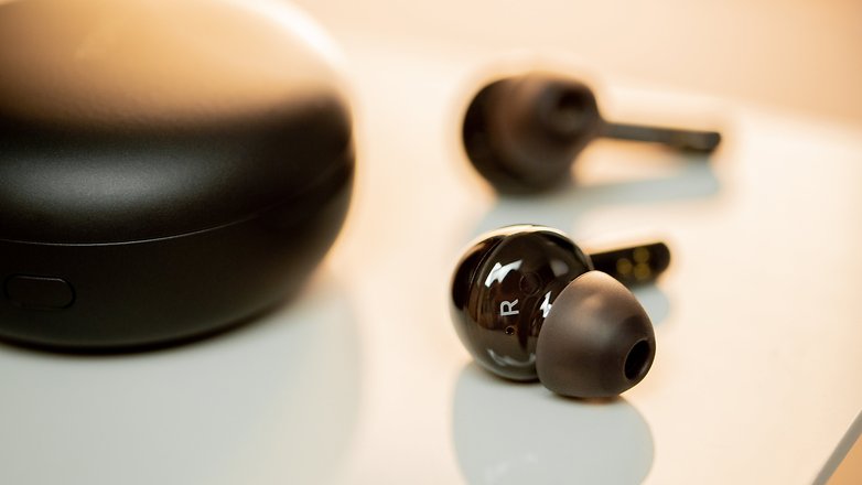 NextPit LG Tone Free headphones close up