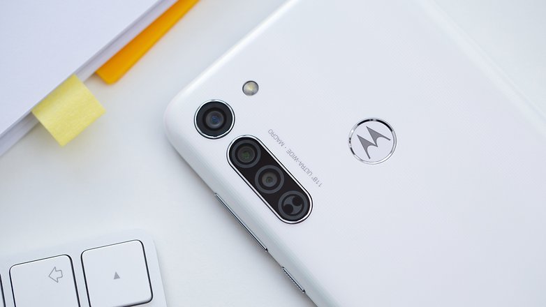AndroidPIT Motorola G8 camera