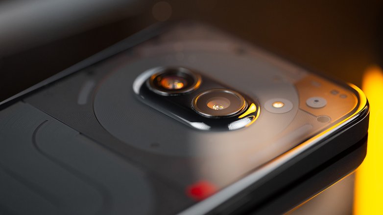 The Nothing Phone (2a) has a dual camera configuration behind.