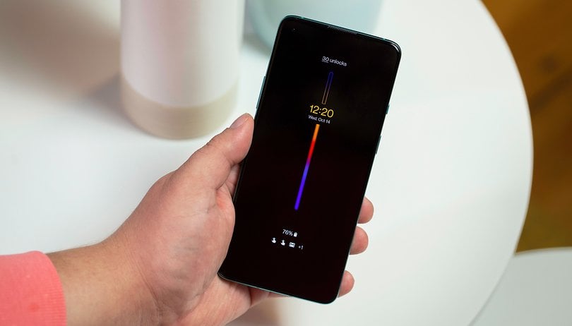 NextPit OnePlus 8T óra képernyő