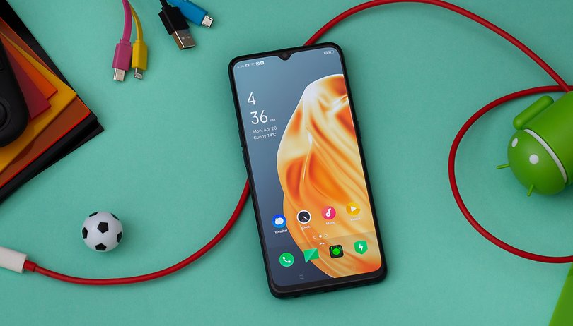 AndroidPIT Oppo A91 front