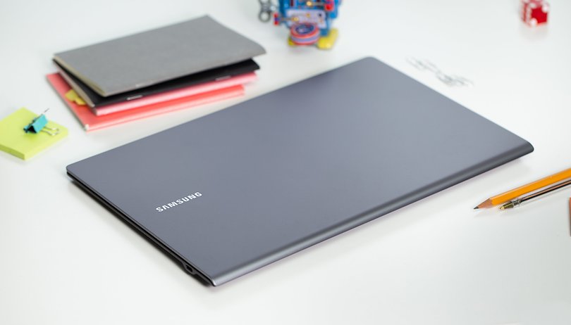 AndroidPIT Samsung Galaxy Book S closed