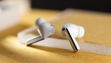 Samsung's Galaxy Buds 3 Pro in white