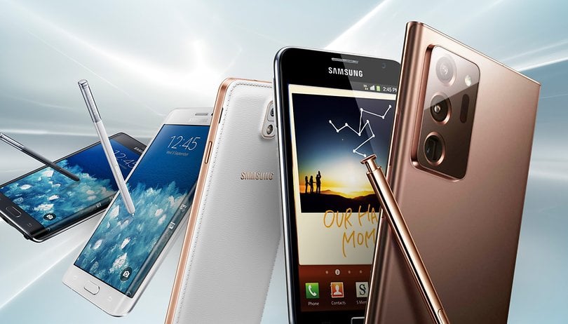 Samsung Galaxy Note History Evolution