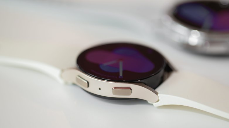 Samsung Galaxy Watch 6 (Classic) in white colorway