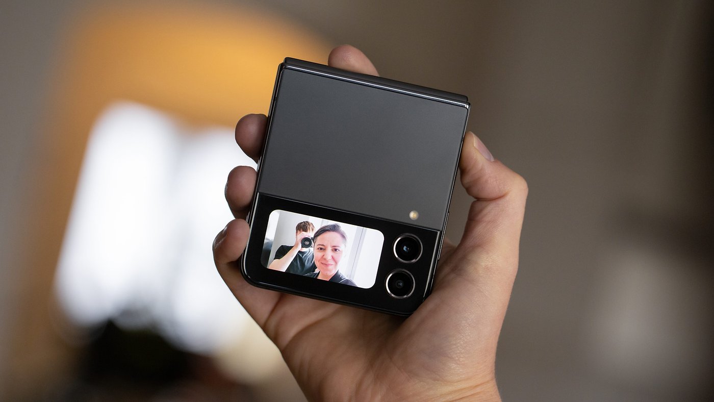 Samsung Galaxy Z Flip 5: Das Au&szlig;endisplay wird gr&ouml;&szlig;er