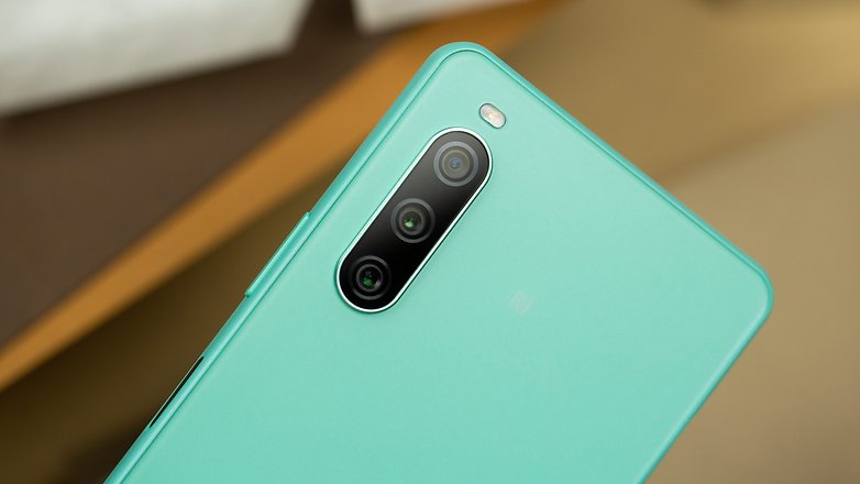 Rückseite des Sony Xperia 10 IV