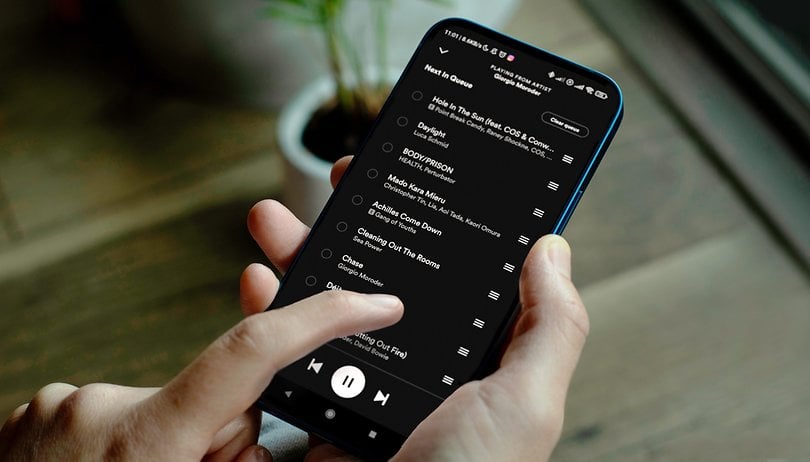 Spotify sorok Android iOS-eszközökön