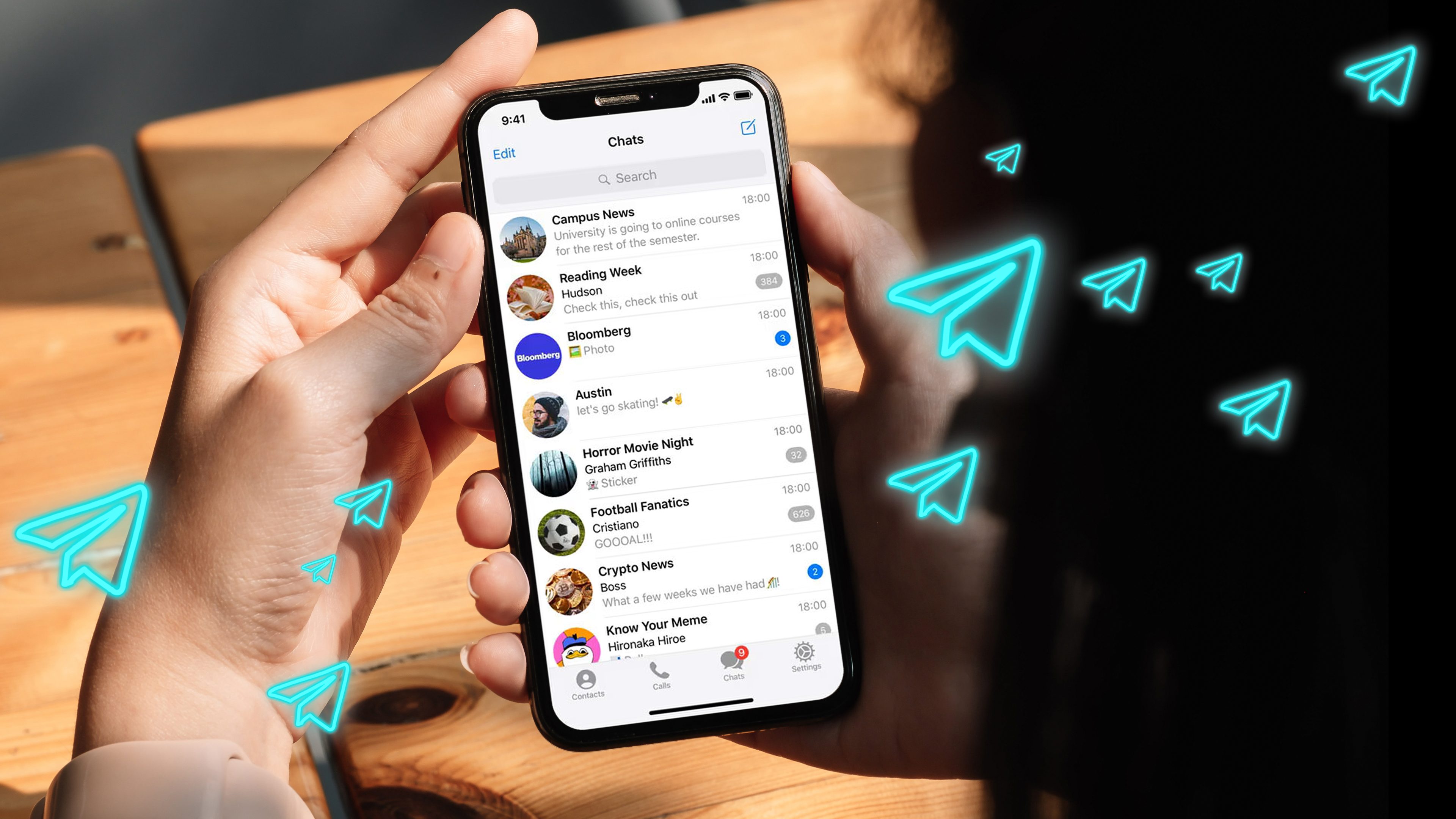 telegram app looks outdated but app store insists it's up to date