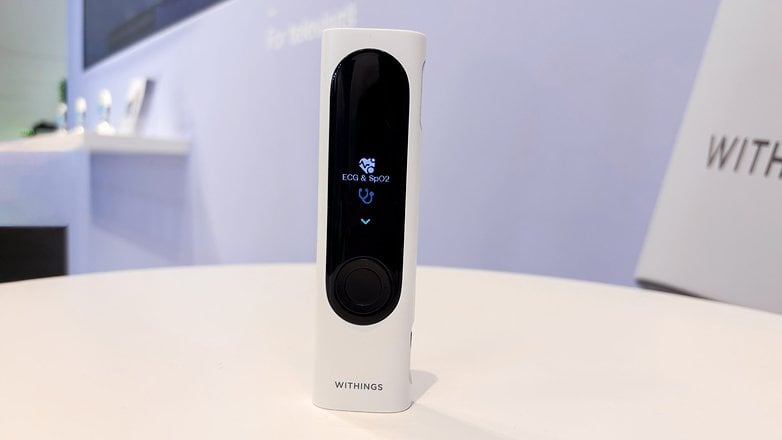 Withings BeamO display highlighted