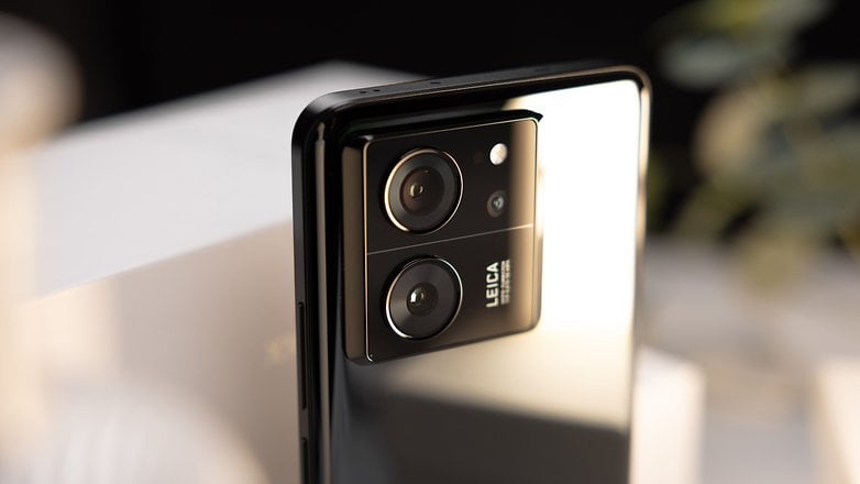 Xiaomi 13T Pro canera module up close, with Leica branding