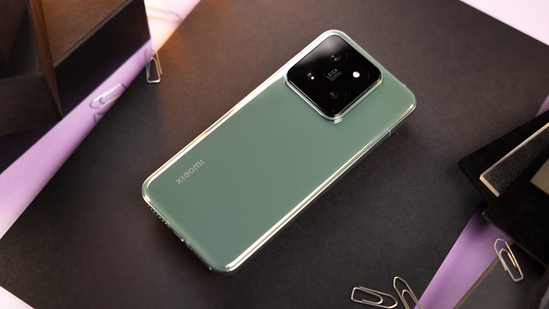 Jade Green is one of the color choices for the Xiaomi 14.