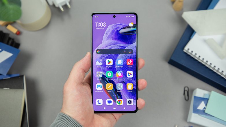 The Xiaomi Redmi Note 12 Pro+ has a vibrant and luminous display. Xiaomi Redmi Note 12 Pro Plus display