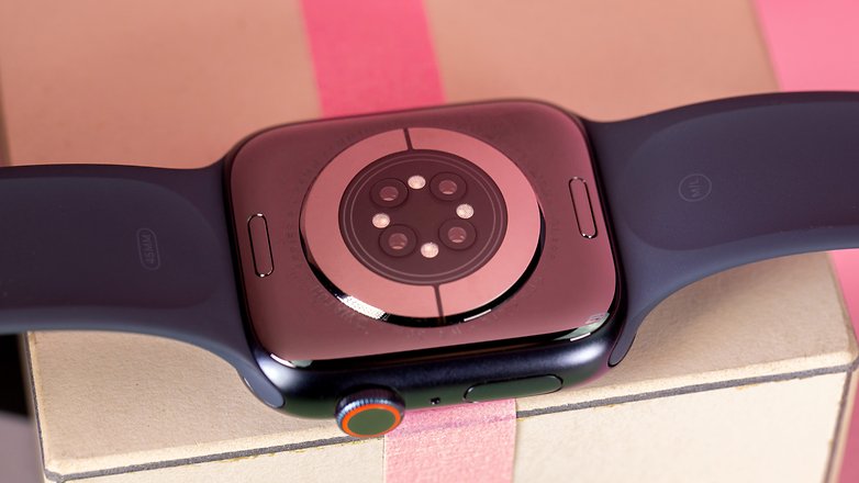 The Apple Watch Series 9 carries over the Series 8's slew of sensors.