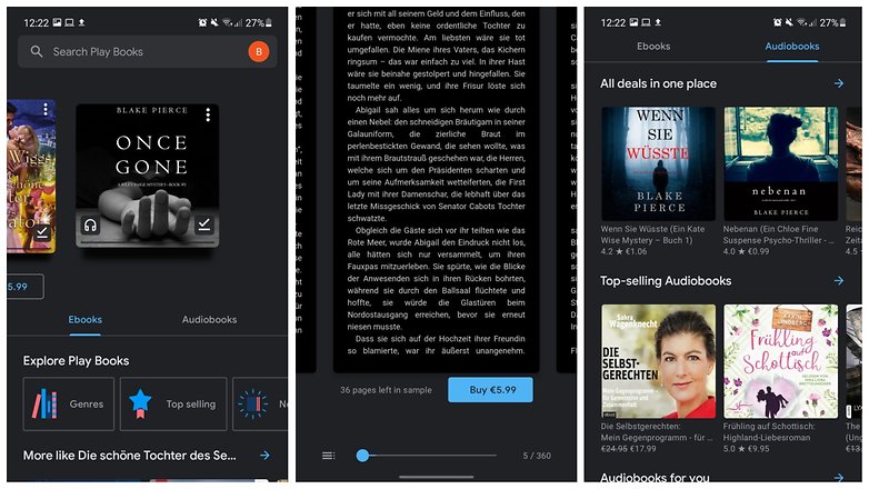 Google Play books eReader Android NextPit
