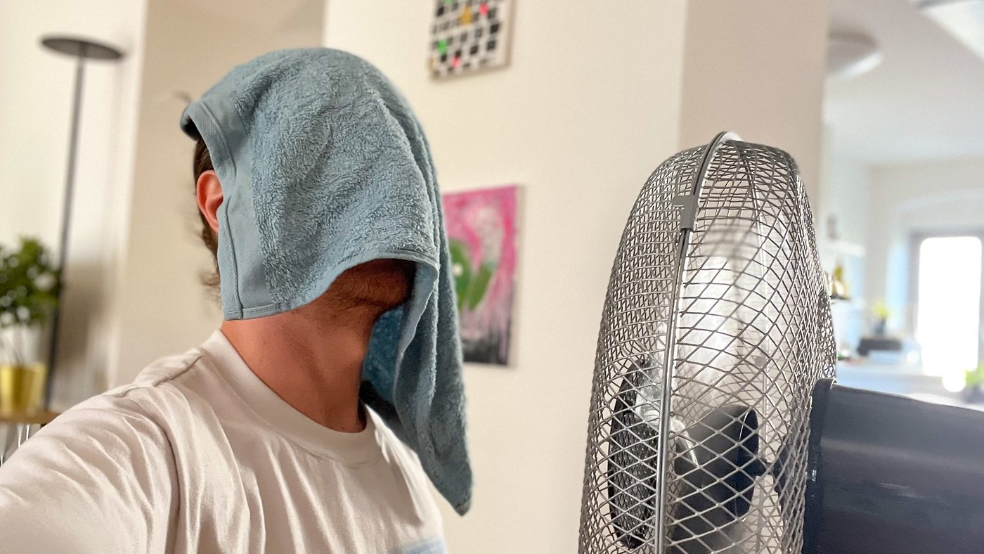 Impro-Klimaanlage f&uuml;rs Smart-Home: Hitze-Selbsttest im NextPit-B&uuml;ro