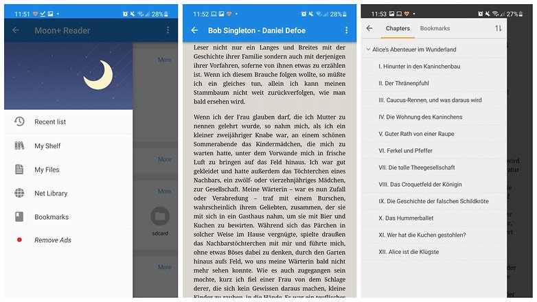 Moon Reader books eReader Android NextPit