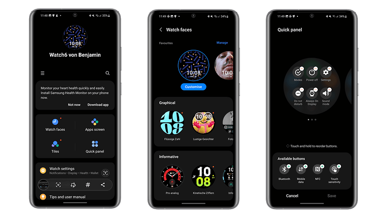Samsung Galaxy Watch 6 App