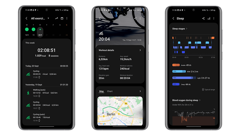 Samsung Galaxy Watch 6 Fitness App